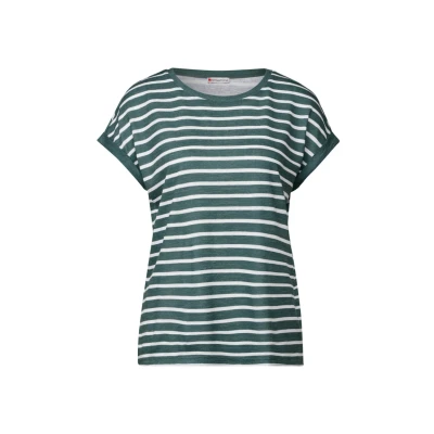 Abbildung von STREET ONE Shirttop, mit Streifenmuster