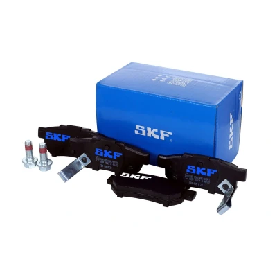 Abbildung von SKF VKBP 90624 A Bremsbelagsatz mit akustischer Verschleißwarnung HONDA: CRX 3, Civic 6 Coupe, V Hatchback