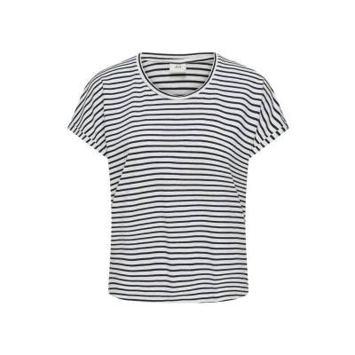 Abbildung von JDY NOOS Tshirt print, Damen, Größe: XS, Cloud dancer/sky captain