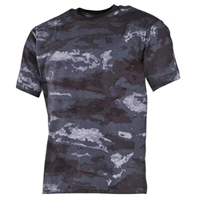 Abbildung von MFH US T Shirt, halbarm,170 g/m² (DE/NL/SE/PL, Alphanumerisch, XL, Regular, HDT camo LE)