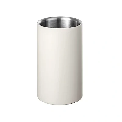 Abbildung von blomus Easy Flaschenkühler, Doppelwandig, Passend Für Alle Gängigen Weinflaschen, 12 cm, Farbe Black 64275, Klein