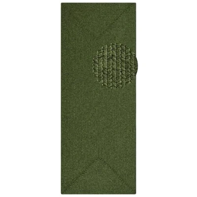 Abbildung von NORTHRUGS Teppich »Trenzado«, rechteckig, 10 mm Höhe, In &amp; Outdoor, Handmade Look, Läufer, Wetterfest, Balkon, Wohnzimmer
