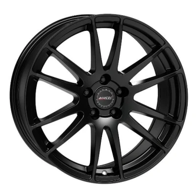Abbildung von ALUTEC 5 loch 17Zoll 112mm Alufelge Monstr MattSchwarz / Poliert MN65745V24 Felge