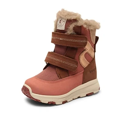 Abbildung von Bisgaard Kinder Stiefeletten/Winterstiefel Spencer Rosa Leder Textil wasserfest, Größe:25, Farbauswahl:Rose/pink