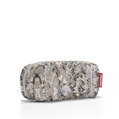Abbildung von reisenthel multicase farbenfrohes und modernes Design, Multi Use Etui ideal für Kosmetik, Schul oder Arbeitsutensilien, Couleur:Snake Sand