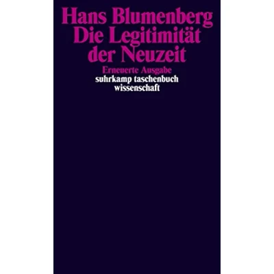 Abbildung von Die Legitimität der Neuzeit (suhrkamp taschenbuch wissenschaft)