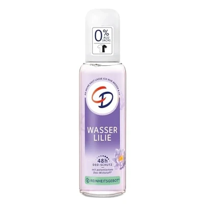 Abbildung von CD Deo Zerstäuber &#039;Wasserlilie&#039;, 75 ml, Deodorant ohne Aluminiumsalze, 24 h langanhaltender Schutz, für empfindliche Haut geeignet, vegane Körperpflege