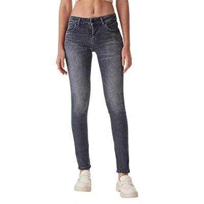 Abbildung von LTB Nicole Cali Undamaged Wash Jeans Skinny Fit Fit, Damen, Größe: 28x30, Dark grey