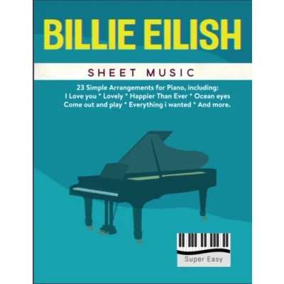 Abbildung von Billie Eilish Sheet Music: 23 Super Easy Piano Songs