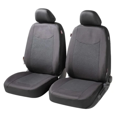 Abbildung von WALSER Speedway ZIPP IT Premium 11858 Sitzschonbezug schwarz Polyester vorne