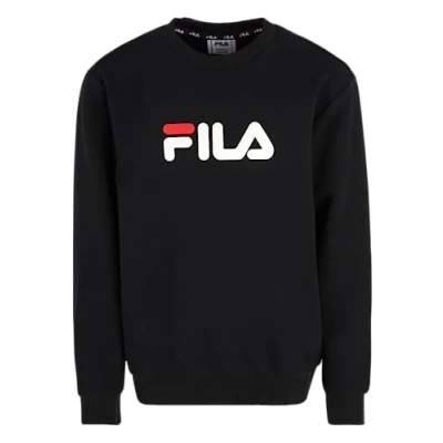Abbildung von Fila Sordal Classic LOGO CREW Unisex Sweatshirt für Kinder, Größe: 170/176, Black
