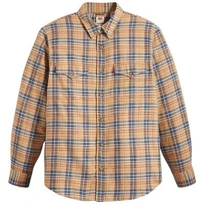 Abbildung von Levi&#039;s Herren Relaxed Fit Western Hemd, Krishan Plaid Lark, Mehrfarbig, M