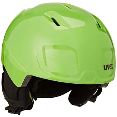 Abbildung von uvex heyya leichter Skihelm für Kinder individuelle Größenanpassung optimierte Belüftung apple green 46 50 cm