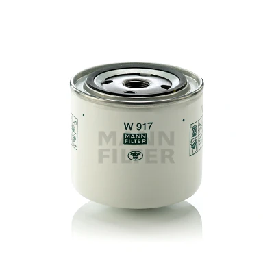 Abbildung von MANN FILTER W 917 Ölfilter 3/4 16 UNF mit einem Rücklaufsperrventil Anschraubfilter VOLVO: P122S Saloon, 240 940 I Estate