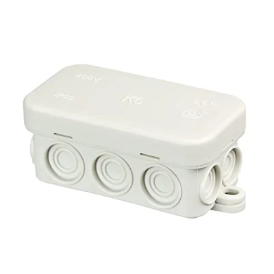 Abbildung von SD ProfiLine Feuchtraum Abzweigdose K6, 80x43x34mm, lichtgrau, 10 Stück