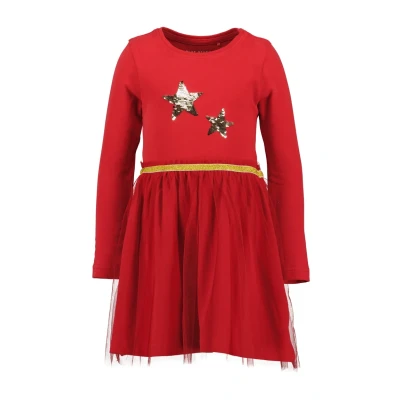 Abbildung von Blue Seven Jerseykleid, mit Sternen Motiv aus Wechselpailletten