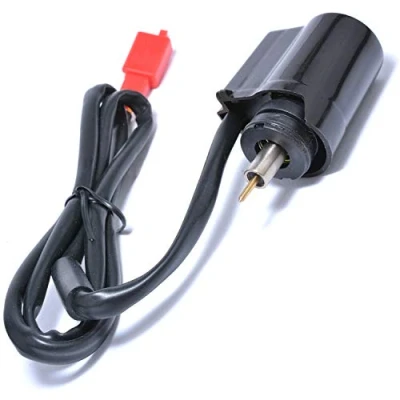 Abbildung von Easyboost Choke Elektrostarter Universal Stecker Rot für Dell&#039;Orto PHVA Vergaser Peugeot Trekker Speedfight Kymco Piaggio Zip Runner NRG Aerox Jog R und 4 Takter GY6 50cc 125cc 139QMA QMB