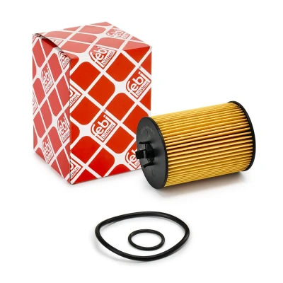 Abbildung von FEBI BILSTEIN 109120 Ölfilter mit Dichtring Filtereinsatz MERCEDES BENZ: B Class, A Class
