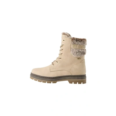 Abbildung von TOM Tailor Denim Snowboot/Winterstiefel, Damen, Größe: 37, Dk cream Schuhe