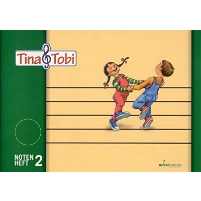 Abbildung von Musikalische Früherziehung &quot;Tina und Tobi&quot;. Notenheft 2: Notenschreibheft 2. Halbjahr. (Musikalische Musikschulprogramm &amp; Tobi&quot;)