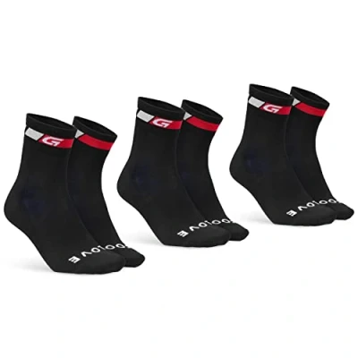 Abbildung von GripGrab Classic Regular Cut 1er und 3er Set Sommer Fahrradsocken Rennrad Mountainbike Indoor Cycling Radsport Socken