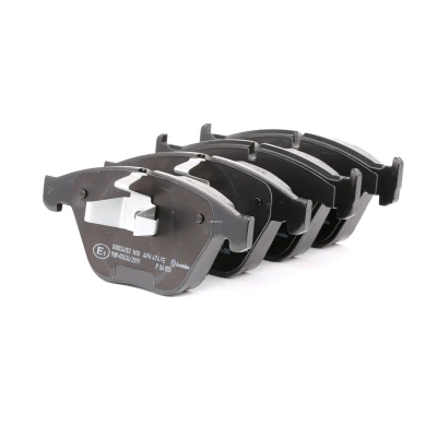 Abbildung von BREMBO P 06 055 Bremsbelagsatz für Verschleißwarnanzeiger vorbereitet mit Kolbenclip ohne Zubehör BMW: 3 Touring, X1, Saloon kfzteile, mister auto,