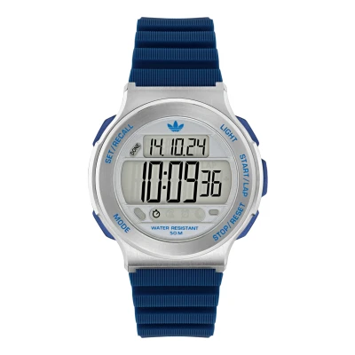 Abbildung von adidas Originals Digitaluhr, Damen, Größe: One Size, Blue