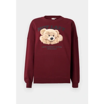 Abbildung von ONLY Onlbila O NECK Sweatshirt, Damen, Größe: XL, Cabernet