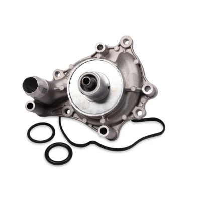 Abbildung von HEPU P658 Wasserpumpe inkl. Dichtungssatz ohne Thermostat mechanisch Metall 1 teiliges Gehäuse, Aluminiumgehäuse AUDI: A5 B8 Convertible, Q7