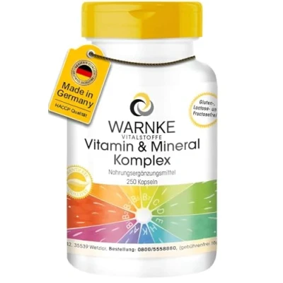 Abbildung von Vitamin &amp; Mineral Komplex Kapseln
