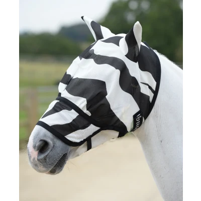 Abbildung von Bucas Buzz Off Fliegenmaske Extended Nose Zebra