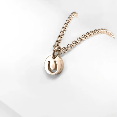 Abbildung von Ponytail&amp;Co Anhänger Hufeisen Mini Roségold