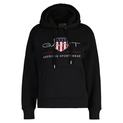 Abbildung von GANT Sweatshirt, Damen, Größe: Large, Schwarz