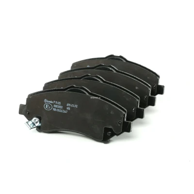 Abbildung von BREMBO P 11 025 Bremsbelagsatz mit akustischer Verschleißwarnung Zubehör JEEP: WRANGLER 3, FIAT: Freemont, CHRYSLER: GRAND 5OYAGER 5