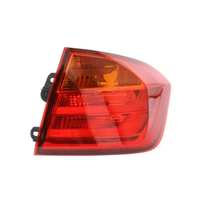 Abbildung von ABAKUS 444 1967R UE Rückleuchte rechts äusserer Teil LED, P21W Rot ohne Lampenträger, Glühlampe BMW: 3 Saloon