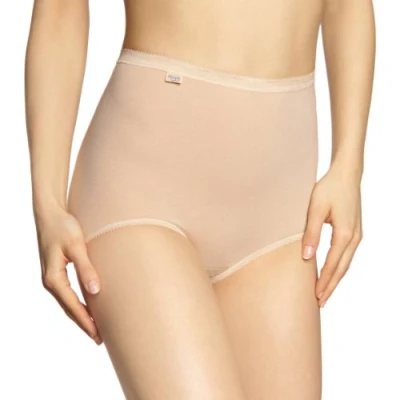 Abbildung von sloggi Damen Basic+ Maxi 2P Slip, Skin, 48