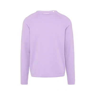 Abbildung von s.Oliver MIT Crewneck Strickpullover, Herren, Größe: Large, Lavendel
