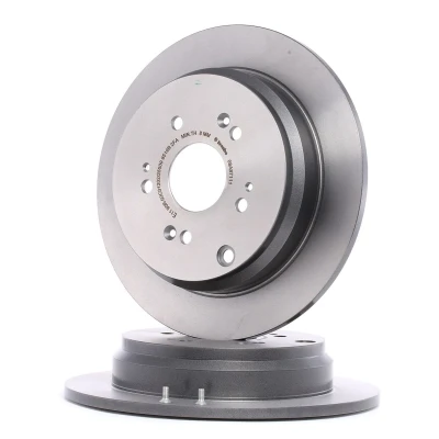 Abbildung von BREMBO COATED DISC LINE 08.A871.11 Bremsscheibe 302 10 5 voll beschichtet mit Schrauben HONDA: CR V 4, 3