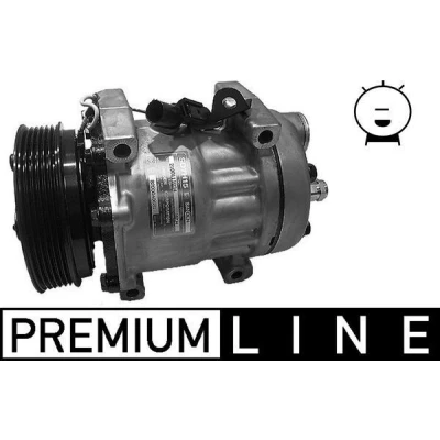 Abbildung von MAHLE ORIGINAL ACP 1000 000P Kompressor SD7H15 12 PAG 46 R 134a VOLVO: V40 Estate