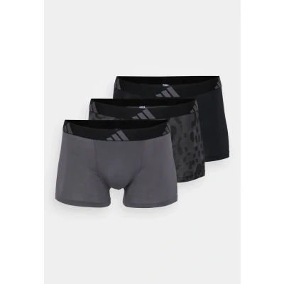 Abbildung von adidas Sportswear Trunk 3 PACK Panties, Herren, Größe: Small, Dark grey/black