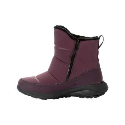 Abbildung von Jack Wolfskin Dromoventure Texapore Snowboot/Winterstiefel, Damen, Größe: 41, Granite black Lederimitat/textil