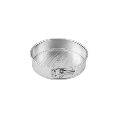 Abbildung von Zenker 6801 Springform mit Flachboden Ø 18 cm, silver