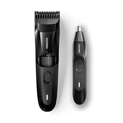 Abbildung von MANSCAPED® Das Gesichtspflege Duo enthält: The Beard Hedger® Premium Präzisions Bartschneider und Weed Whacker® 2.0 Nasen Ohrenhaarschneider