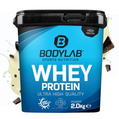 Abbildung von Bodylab24 Whey Protein Pulver, Stracciatella, 2kg