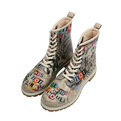 Abbildung von DOGO Vegane Damen Boots Stiefeletten Not Gangnam 41