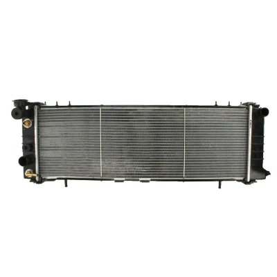 Abbildung von NRF 50321 Kühler, Motorkühlung Aluminium 789 257 34 mit Anbauteilen Kühlrippen gelötet JEEP: Cherokee II