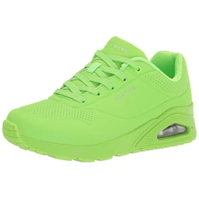 Abbildung von Skechers Damen Uno Night Shades Sneaker, Grün, 37 EU Weit