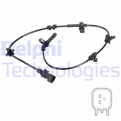 Abbildung von Reparatursatz, ABS Sensor DELPHI SS20837