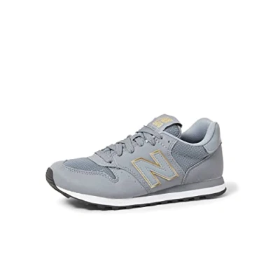 Abbildung von New Balance Damen 500 Core Turnschuh, Grau (Grey/Gold), 36.5 EU