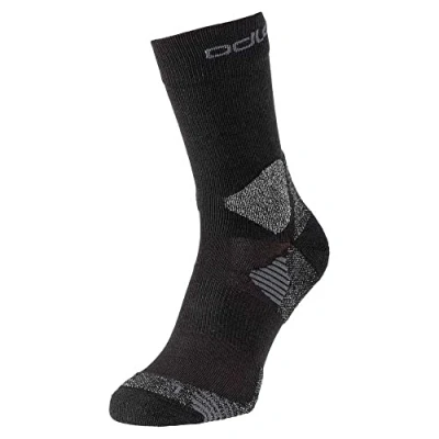 Abbildung von Odlo Unisex Crew Primaloft Hike Wandersocken, Schwarz, 45 EU